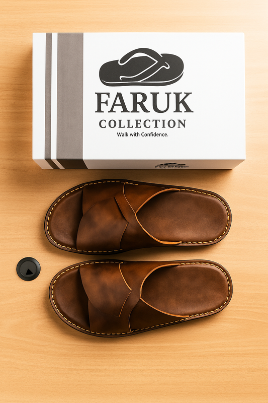 High Kuram Slipper LS 88 For Men (Brown)