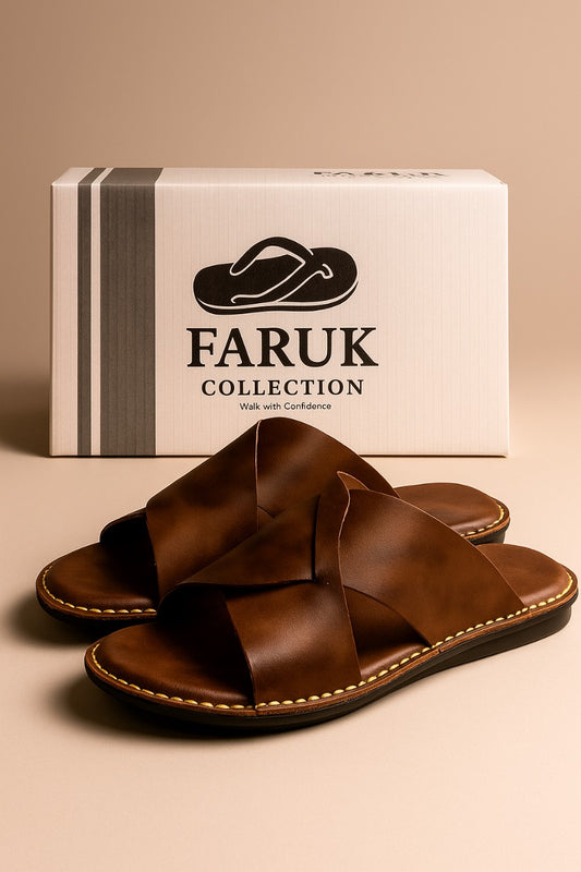 High Kuram Slipper LS 88 For Men (Brown)